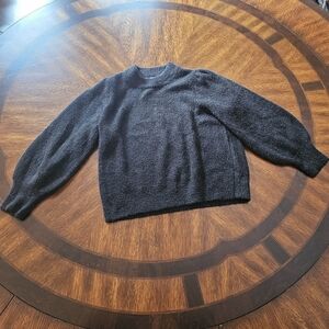 Madewell Women's  Black Crew Neck Sweater Size Medium